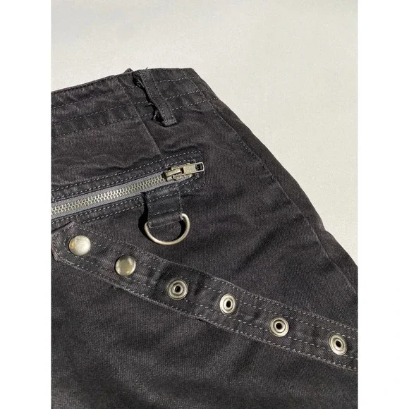 パンツ 00s archive bondage flare denim 00s archive bondage flare denim